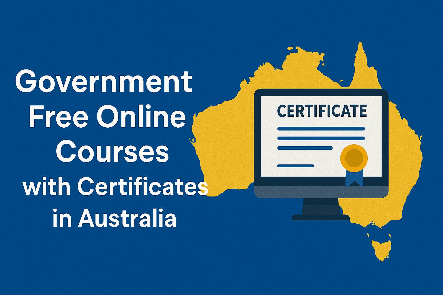 Government Free Online Courses with Certificates in Australia